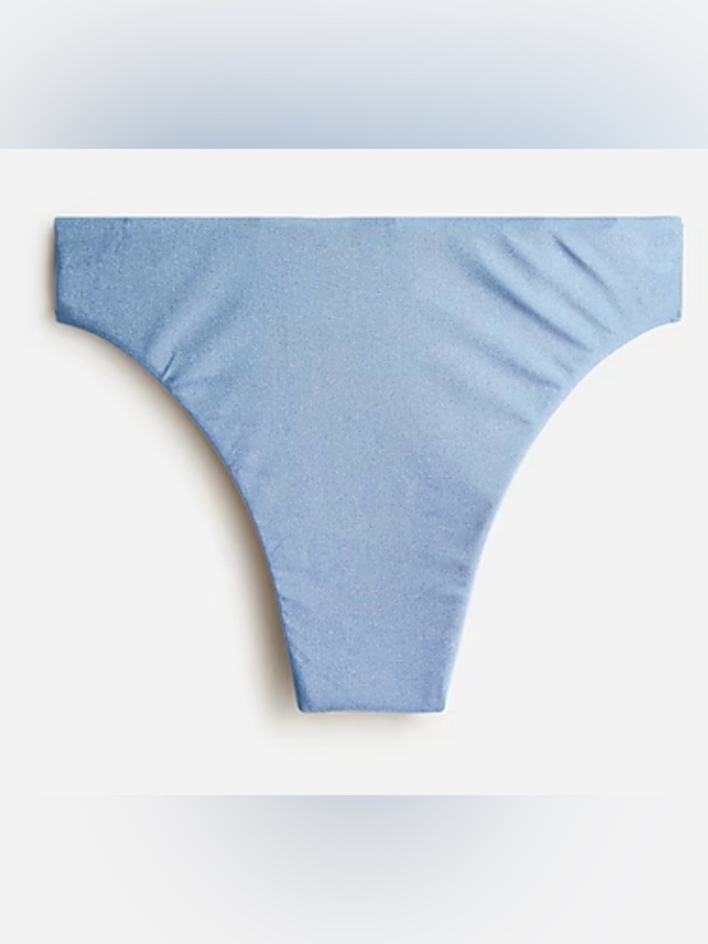 J Crew Shiny high leg high waisted bikini bottom, color Liquid riva, size 3x NEW